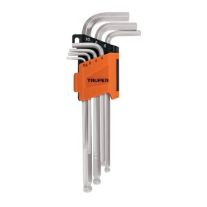 Truper Long Arm Hex Key Set Metric 7-pce #15548