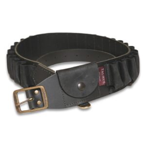 Taurus Tough Full Leather Ammunition Belt 20-Gauge Black