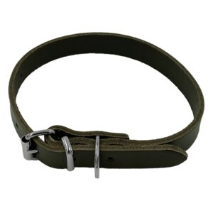 Taurus Tough Full Leather Dog Collar 16 mm x 405 mm Brown