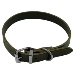 Taurus Tough Full Leather Dog Collar 19 mm x 485 mm Brown