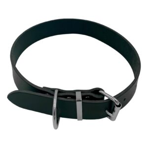 Taurus Tough Full Leather Dog Collar 30 mm x 660 mm Black
