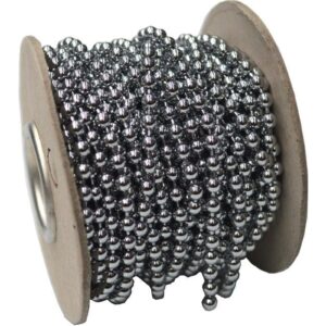 Hipkiss Ball Chain 10m Reel - CP on Brass #8