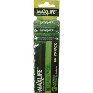 Max-Life Batteries Alkaline - AA 20-Pack
