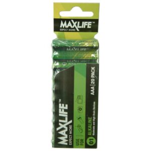 Max-Life Batteries Alkaline - AAA 20-Pack