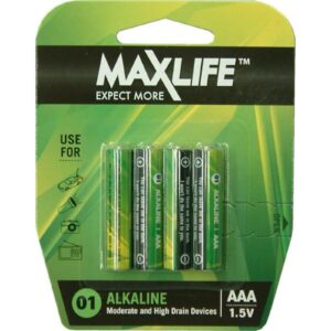 Max-Life Batteries Alkaline - AAA 4-Pack