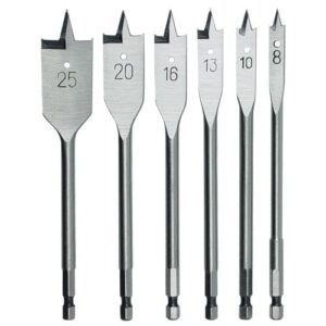 Rex-Plus Power Bit Set Tri Point 6pc (8