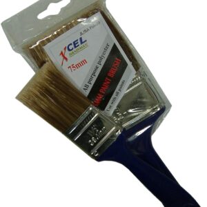Xcel Paint Brush Blue Handle Economy 25mm