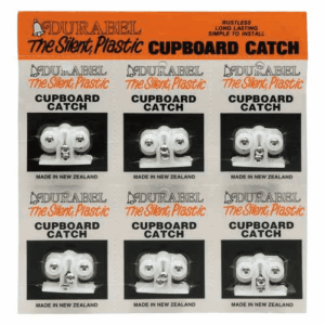 Durabel Cupboard Catch Set (Individually barcoded with Screws) 6 per Card