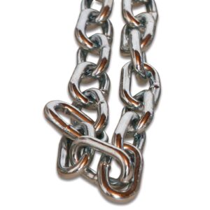 Taurus Tough Welded Link Dog Chain 4.8 mm x 3 m with Snap and Ring