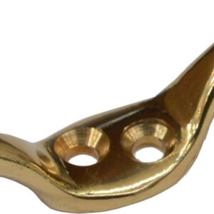 Xcel Cleat Hook - Brass 50mm