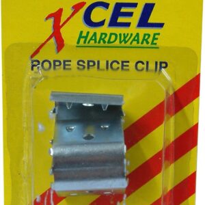 Xcel Rope Splice Clips ZP 2-pce 6mm Carded