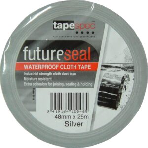 Tapespec Cloth Duct Tape (100mph) - 48mm x 25m Silver