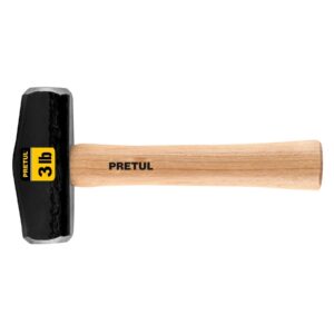 Pretul Club Hammer with Wooden Handle 3lb