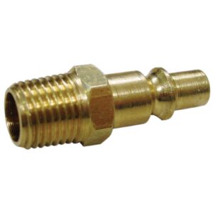 AmPro Male ARO Connector Steel 1/4" BSP 2-Piece Carded