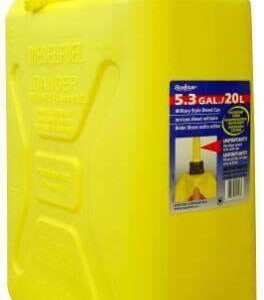 Sceptor Diesel Container Plastic Yellow - Tall Type 20 Litre