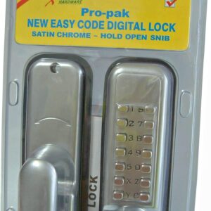 Xcel Digital Entrance Lock - Standard Satin Chrome