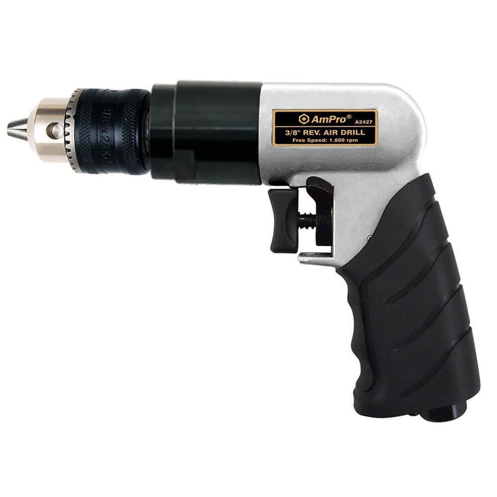 AmPro Reversible Air Drill 3/8" Drive with Keyed Chuck