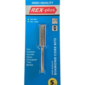 Rex-Plus Diamond Core Drill Bit 5mm x 65mm