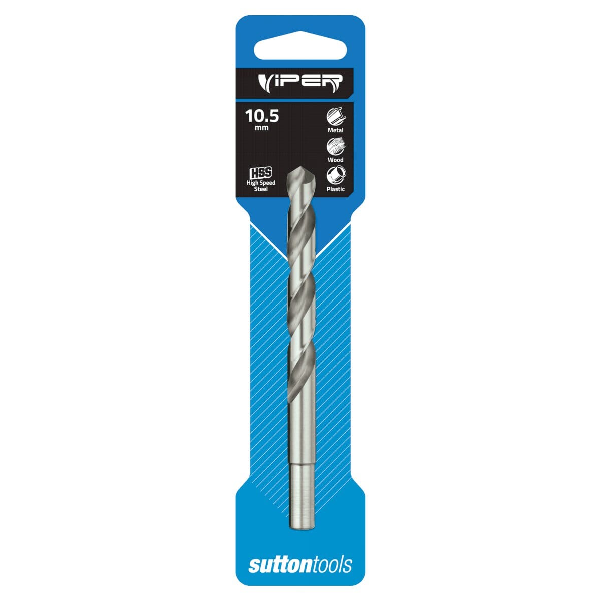 Sutton Tools XP Bullet Drill Bit HSS Carded 10.50mm