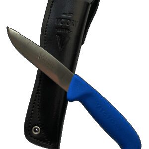 Victory Drop Point Knife Stainless Blade With Leather Sheath