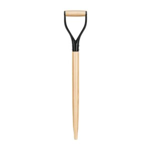 Truper D Shovel Handle - Tapered Ash with Steel Dee