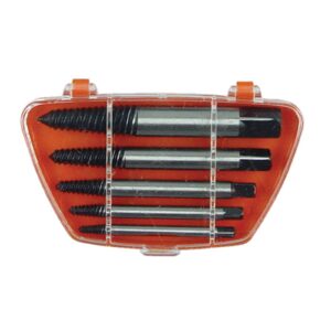 Worldwide HTEXS-C050 Screw Extractor Set 5pc (1/8"