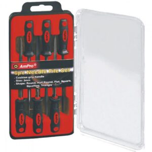 AmPro Needle File Set 6-Piece