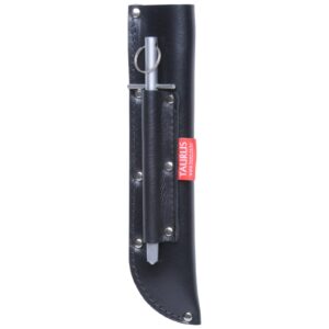 Taurus Tough Full Leather Filleting Knife Sheath 275 mm Black