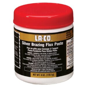 LA-CO Silver Brazing Flux Paste 6oz