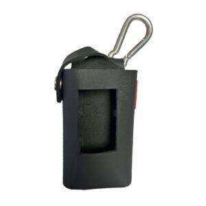 Taurus Tough Full Leather Garmin 66St GPS Window Pouch Black