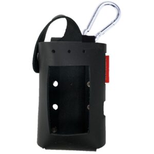 Taurus Tough Full Leather Garmin Alpha300/200 GPS Window Pouch Black