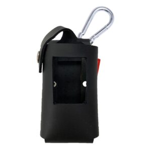 Taurus Tough Full Leather Garmin Astro 430/64St GPS Window Pouch Black