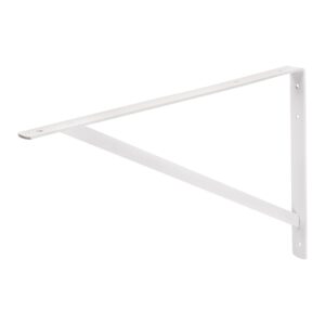 Truper Shelf Bracket Heavy Duty Braced - White 330x510mm