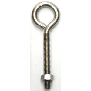 Hindley Eye Bolt & Nut - Stainless Steel #5ASS 4 x 5/16 inch