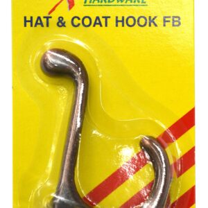 Xcel Hat & Coat Hook FB Carded