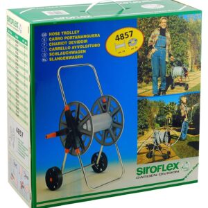 Siroflex Hose Trolley 50m Capacity - Polyprop/Aluminium 4857