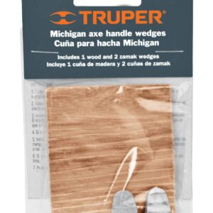 Truper Handle Repair Kit Axe - Wood & Steel Wedge W-HM