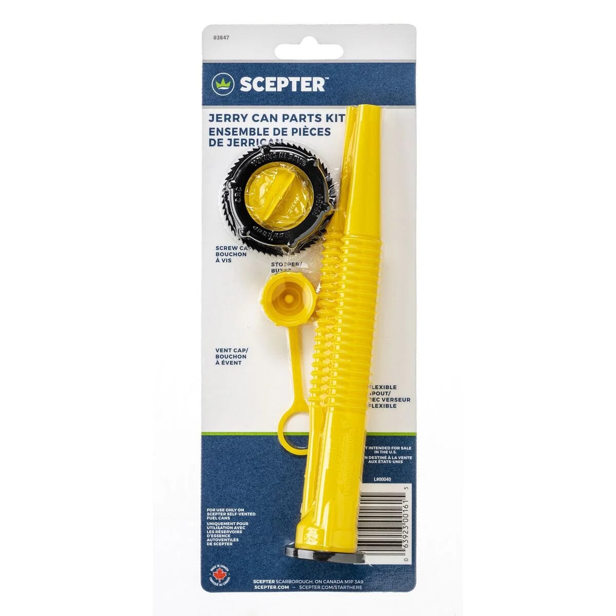 Sceptor Petrol Container Spare Cap & Pourer