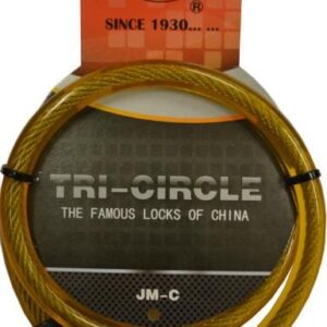 Tri-Circle Cable Bike Lock 4-Row Combination 800mm