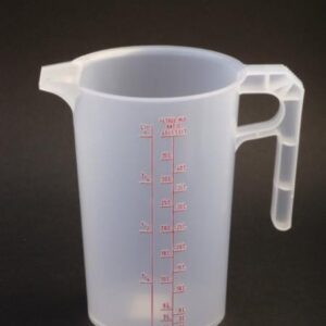 Peak Plastic Measuring Jug - Oil Ratio Mix 1L