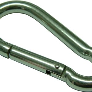 Xcel Karabiner Pear Shape Stainless Steel #S2452 40mm x 4mm