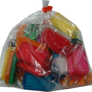 Kevron Key Tags "Giant" Assorted Colours 25-pce