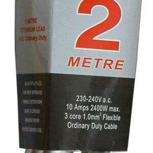 Xcel Xlectric Extension Lead - Domestic White 2m
