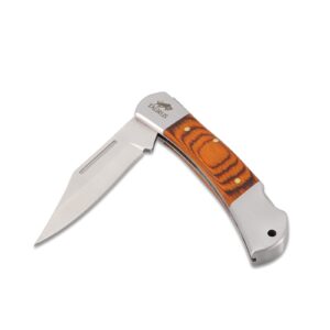 Taurus Tough Stainless Steel Pocket Knife with Satin Finish