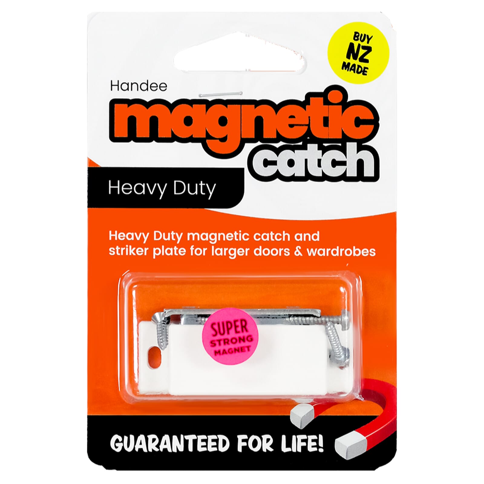 Handee Magnetic Cupboard Catch Heavy Duty