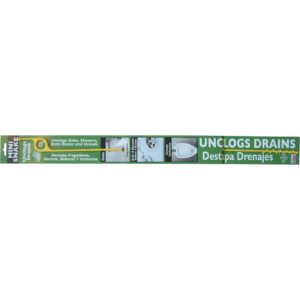 Drain King Drain Cleaner - Mini Snake Unclog Wand