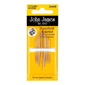 Entaco Needles Household Repair Kit 12 Piece JJ10300 -  John James
