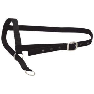 Taurus Tough Nylon Cow Leading Halter Black