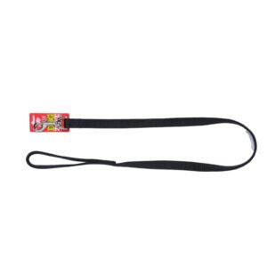 Taurus Tough Nylon Double Thickness Dog Lead 19 mm x 105 cm Black