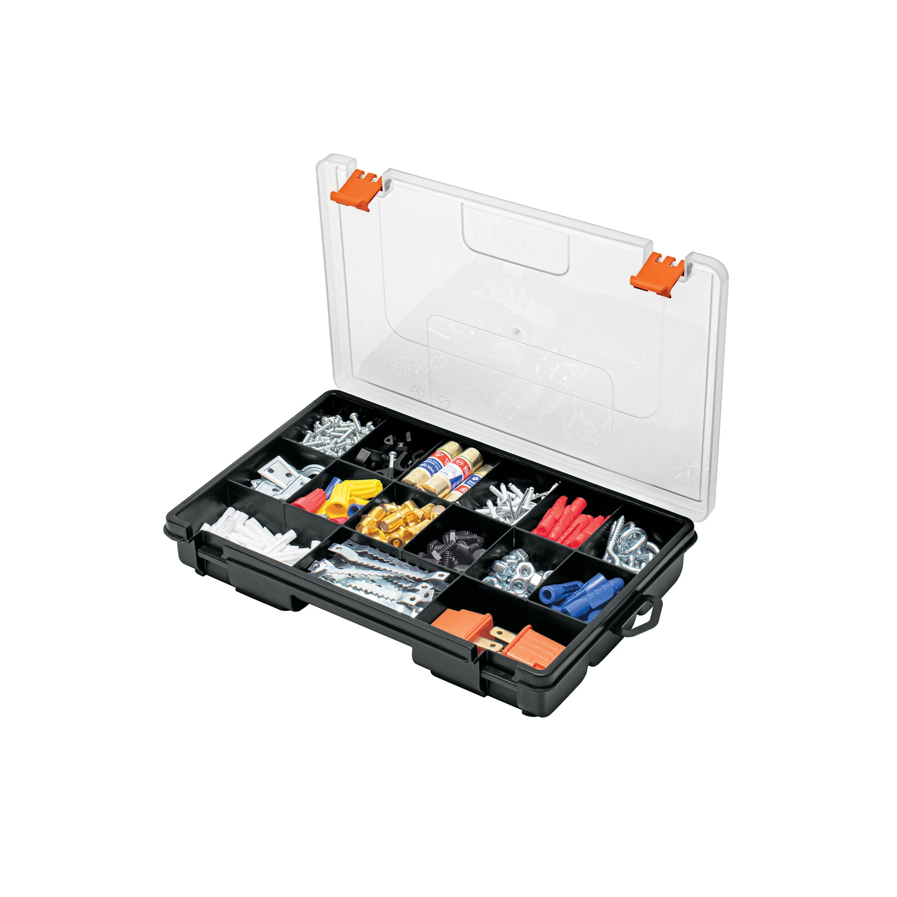 Truper Plastic Organizer Storage Box 15 Compartment